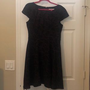 LOFT Fit and Flare Dress (Size 10)